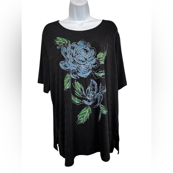 Liz Baker Tops - 🔥Liz Baker stretchy blouse size 1X